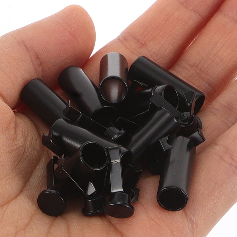 10pcs Metal Lace Terminators for Hoodies and Jackets Fashionable and Ends Tips Easy to Use Drawstring Stoppers for Sweatshirts Ideal for Outdoor and Daily Use - Image 2