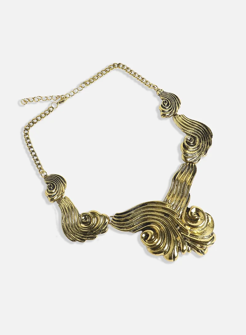 SOHI Abstract Lines Artificial Necklace Jewellery