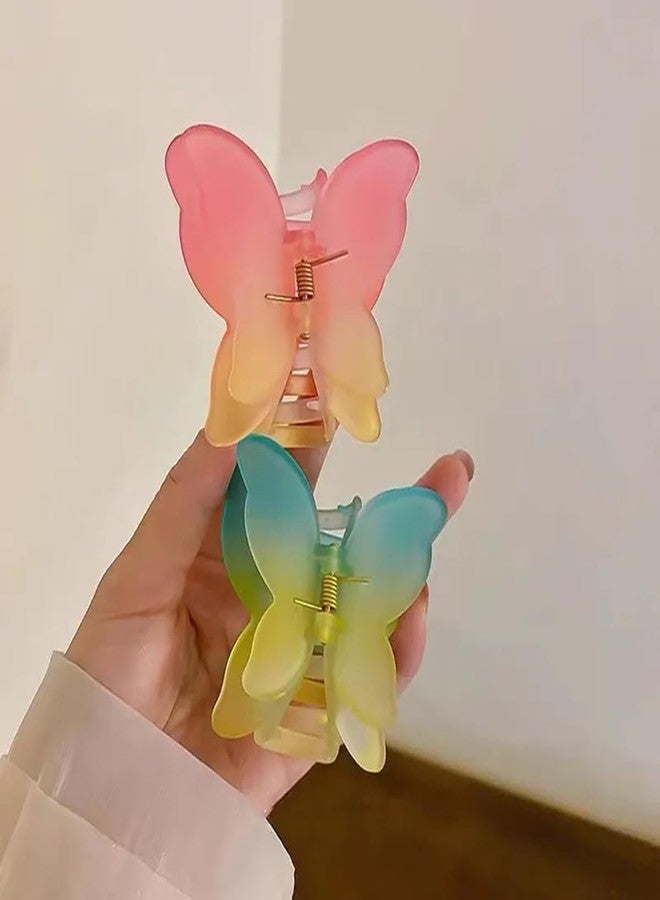 Conjoin مشبك شعر Conjoin® على شكل فراشة للنساء والفتيات، عبوة من 3 قطع (متعدد الألوان 3) - Image 5