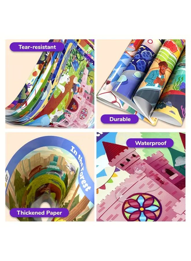 Set Of 3 Interactive Find The Hidden Objects Cards For Kids Theme B E - Image 5