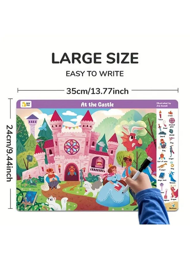 Set Of 3 Interactive Find The Hidden Objects Cards For Kids Theme B E - Image 3