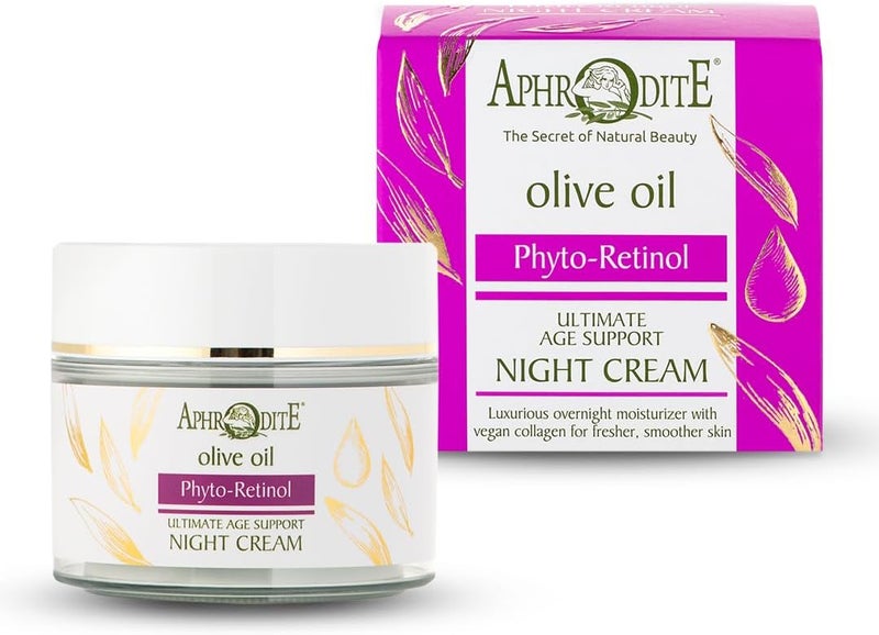 Aphrodite Nourishing Firming Night Cream Hydrating and Firming Night Cream with Hyaluronic Acid Argan Oil 50 ml 170 fl oz