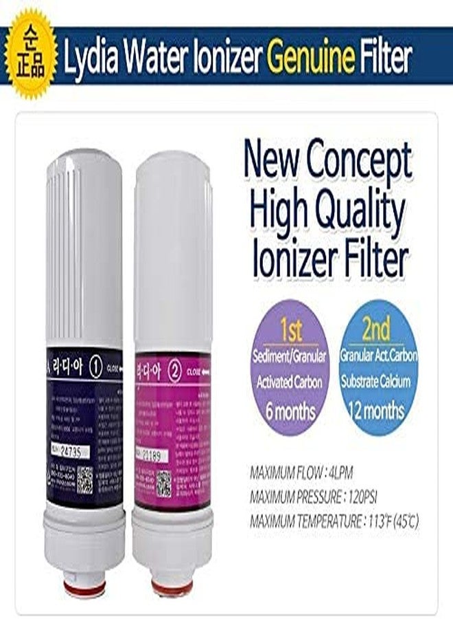 FILTER TECH مجموعة فلتر تك ليديا الأصلية لتأيين المياه لأجهزة تأيين المياه EOS/KYK Genesis الإصدار الثاني - Image 2