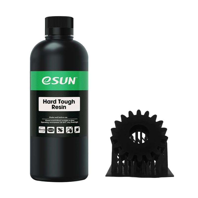 3idea eSU Hard-Tough Resin, Black, 0.5Kg/Bottle - Image 1