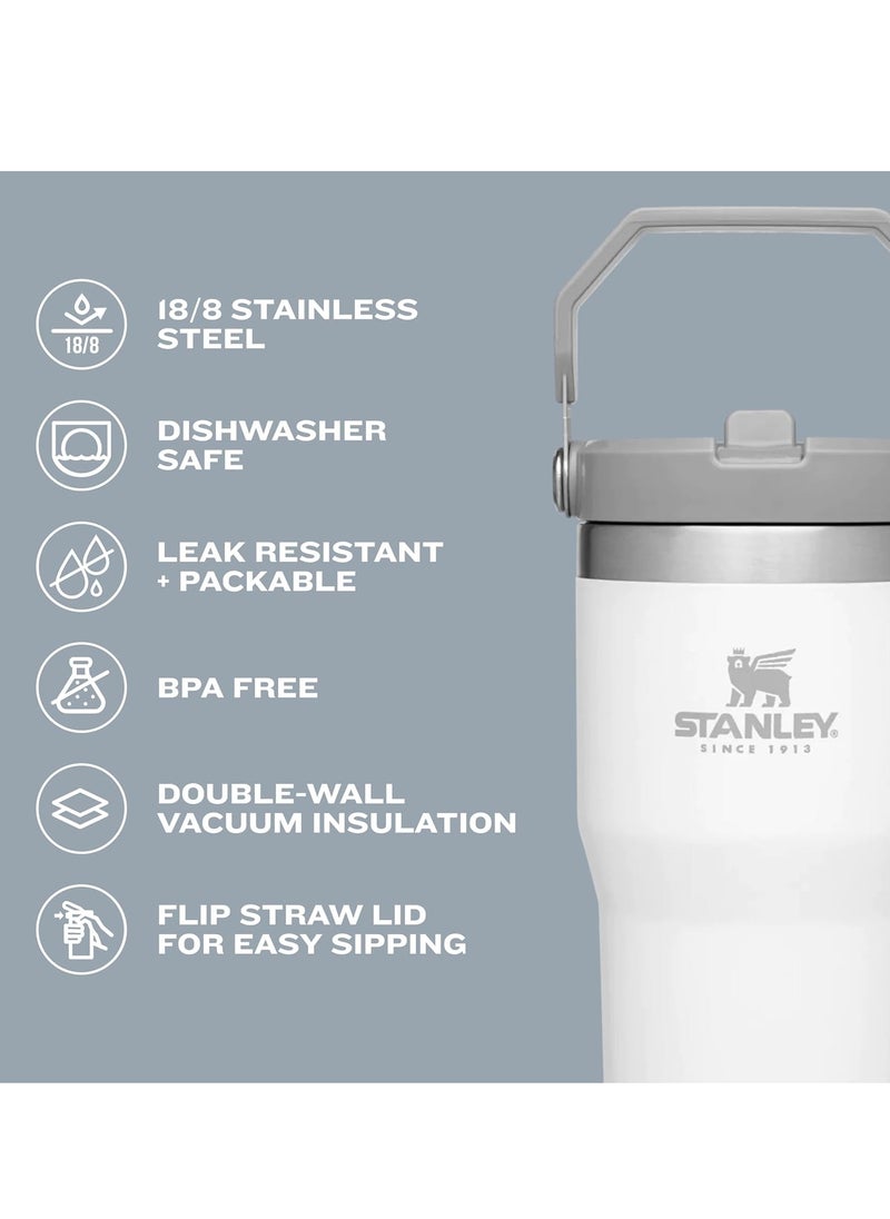 Stanley - Stanley Stainless Steel Tumbler - Vacuum Insulated Water Bottle for Home, Office or Car Reusable Cup with Straw Leak Resistant Flip Cold for 12 Hours or Iced for 2 Days, 30oz - Image 1