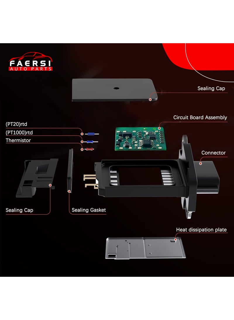 FAERSI FAERSI Mass Air Flow Sensor Meter MAF 22680-7S000 AF10141 for 2003-2014 Altima & 2006-14 Maxima & 07-13 Sentra & 05-15 Xterra & 2003-2015 Murano | Infiniti 08-13 G37 & 05-08 G35 & More  - Image 3