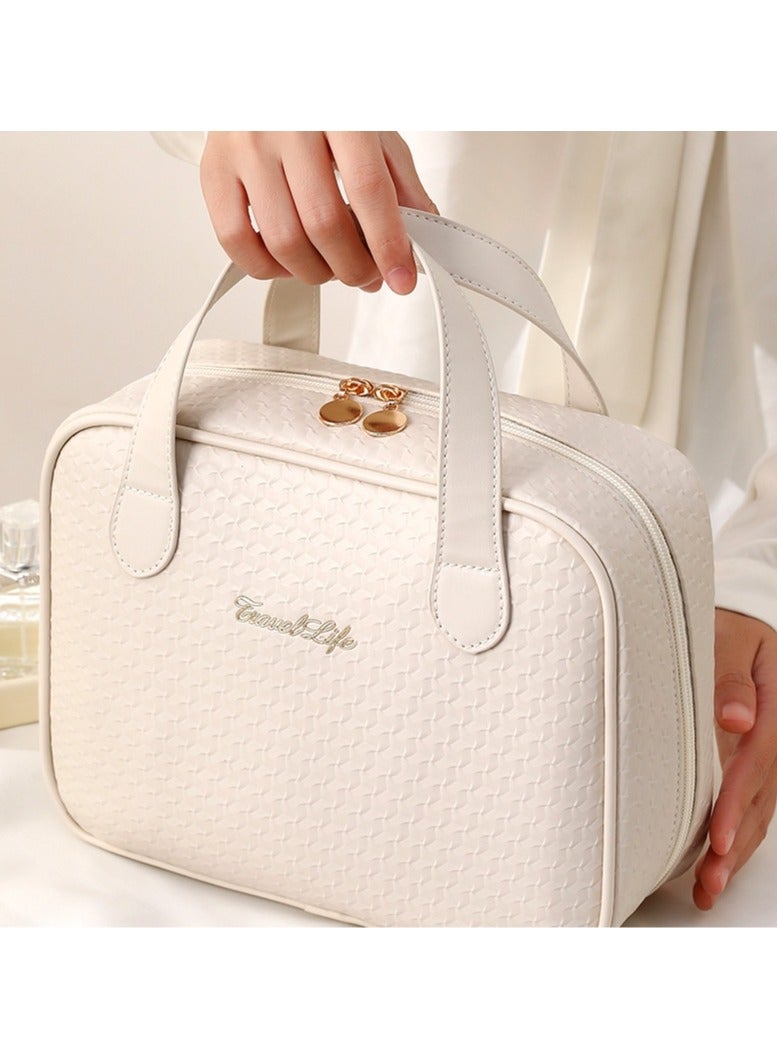 Generic Cosmetic bag, high-value large-capacity storage bag, portable waterproof handbag, travel portable, simple toiletry bag - Image 5