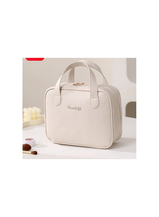 Generic Cosmetic bag, high-value large-capacity storage bag, portable waterproof handbag, travel portable, simple toiletry bag - Image 1