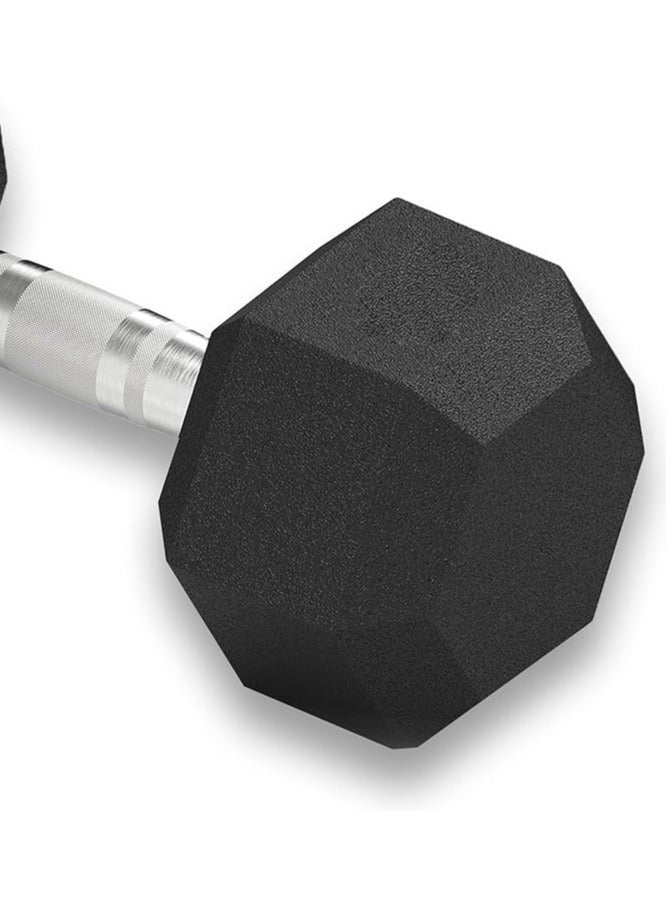 ZENO Dumbbells Set | Weights Dumbbells Set | Metal Dumbbells Pair | Hex Dumbbells For Workouts | Dumbbell Set For Home Training & Gym | Weights Set | Anti Slip & Anti Roll