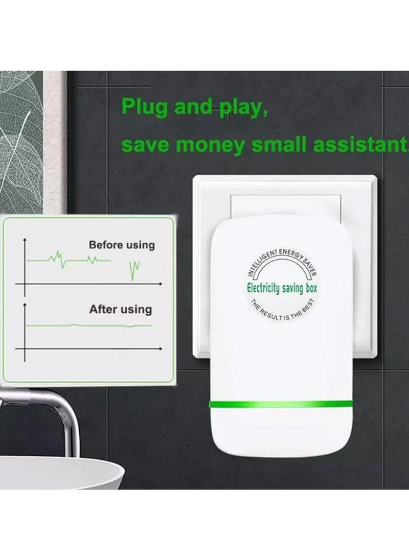 Generic Power Saver Energy Saver, Electricity Saving Device for Home Office Market, Household Electricity Saving Box, Electric Smart Plug in Power Saver  - Image 3