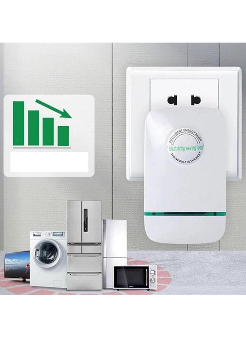 Generic Power Saver Energy Saver, Electricity Saving Device for Home Office Market, Household Electricity Saving Box, Electric Smart Plug in Power Saver  - Image 4