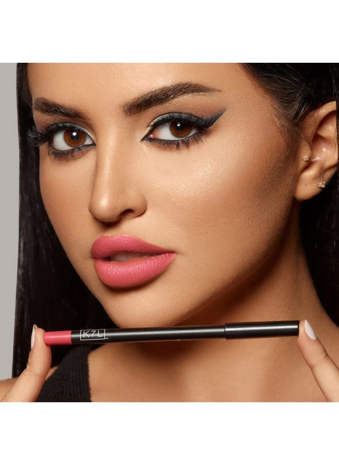 K7L - Pink Lip Crayon (Vegan) - Waterproof and Smudge-Proof Cosmetics - Image 1