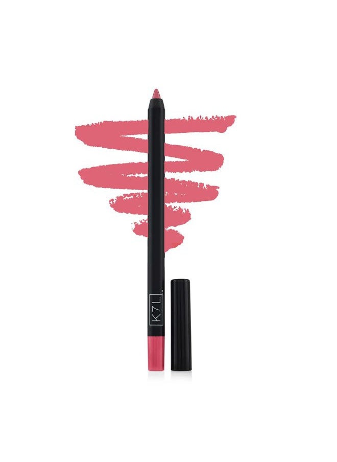 K7L - Pink Lip Crayon (Vegan) - Waterproof and Smudge-Proof Cosmetics - Image 1