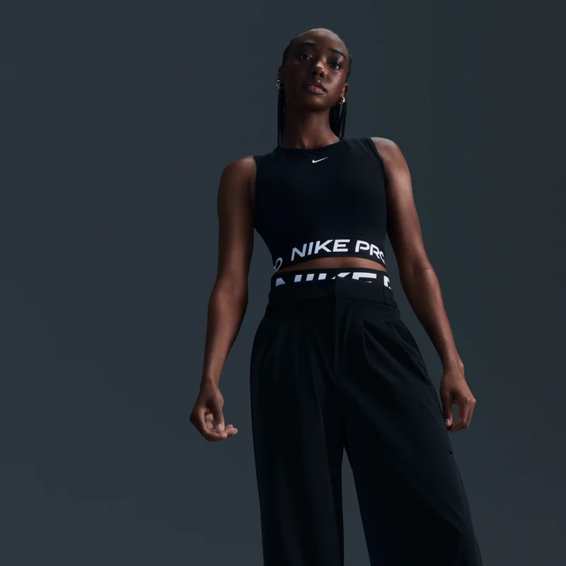 Nike Black Women's Bliss Dri-FIT Trousers for Women | Best Price UAE