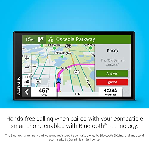 Garmin DriveSmart 66, 6-inch Car GPS Navigator with Bright, Crisp High-Resolution Maps and Garmin Voice Assist - Image 4