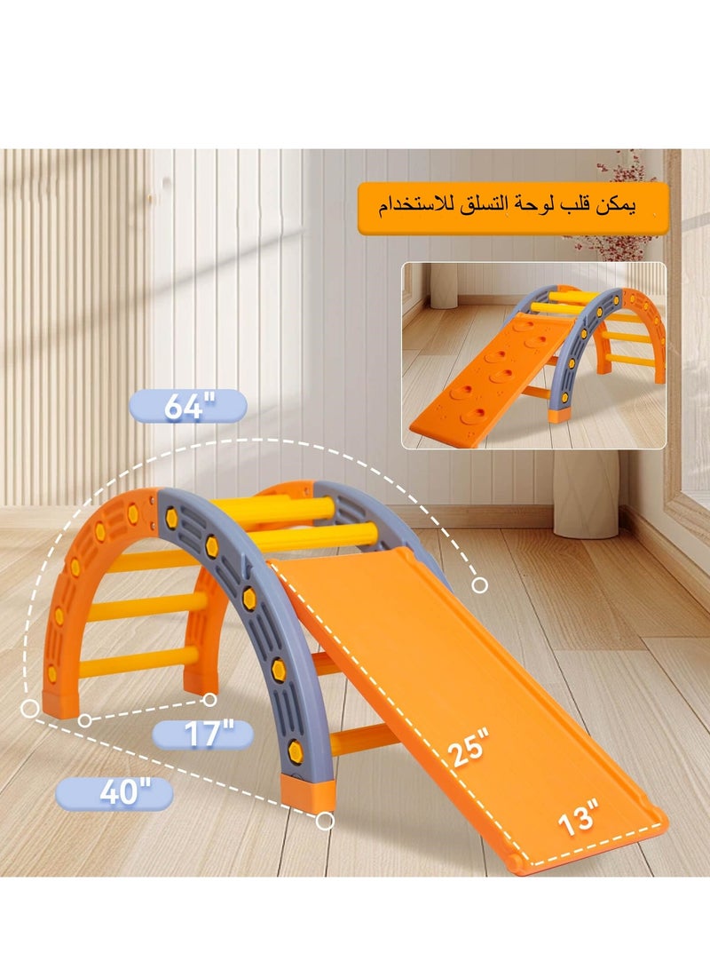 XICEN 4 in 1 Baby Climbing Toys, Toddlers Climbing Frame and Slide, Montessori Sensory Integration Training Toys, Indoor and Outdoor Playground Equipment - Image 5
