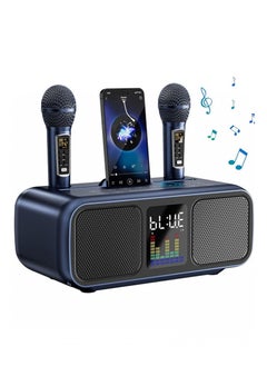 Smart Berry Smart Berry S39 Pro Karaoke Machine Portable Speaker with 2 UHF Wireless Microphones Bluetooth AUX USB TF Card Support for Parties  - Image 1