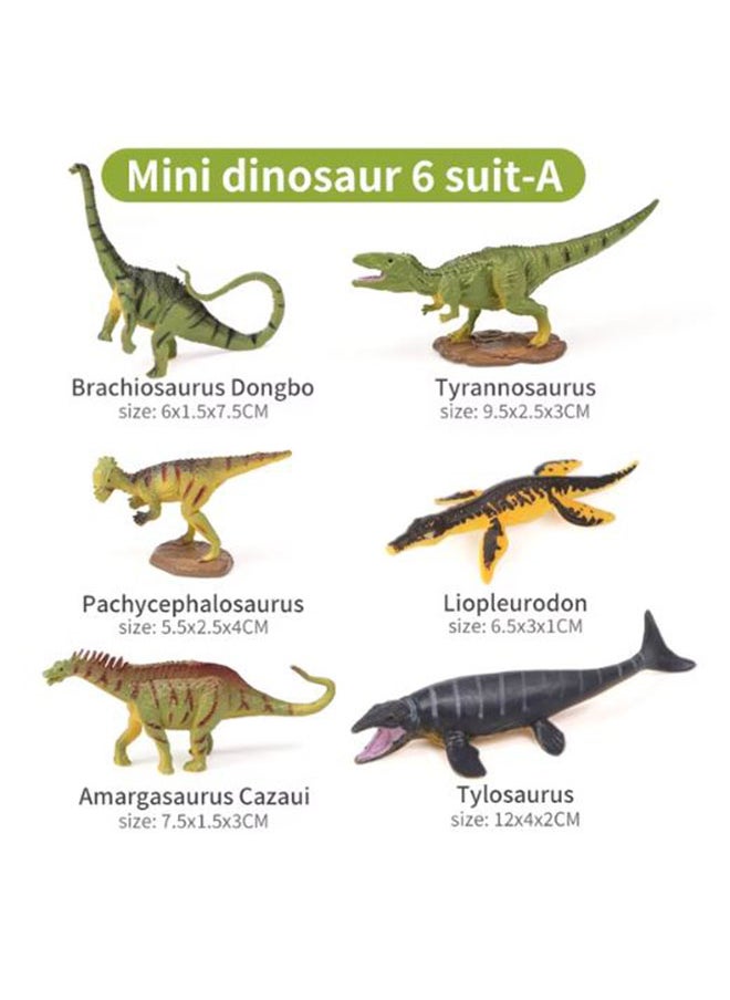 Galaxy 6 Dinosaur Figures Set - Realistic Branchiosaurus, Dongbo, Tyrannosaurus, Pachycephalosaurus, Liopleurdon, Amargasaurus Cazaui, and Tyloasaurus Toys, Safe Non-Toxic Material, Educational for Kids - pzsku/Z08D7240D0393FF9D3003Z/45/_/1724762695/ae9ee77b-160d-4efc-8b3a-6999590fba5e