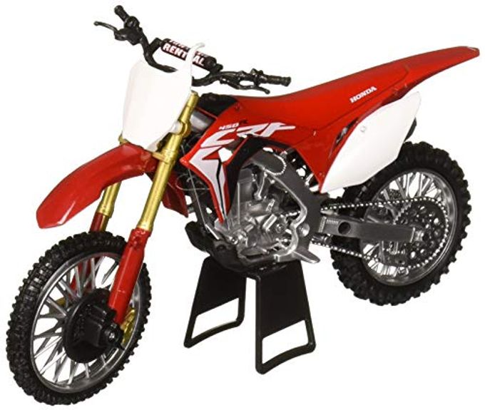 NewRay New-Ray NewRay 1: 12 Motorcycles Honda CRF450R (Red) Diecast Vehicles, unisex-children - Image 1