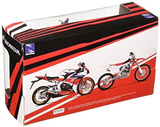 NewRay New-Ray NewRay 1: 12 Motorcycles Honda CRF450R (Red) Diecast Vehicles, unisex-children - Image 3