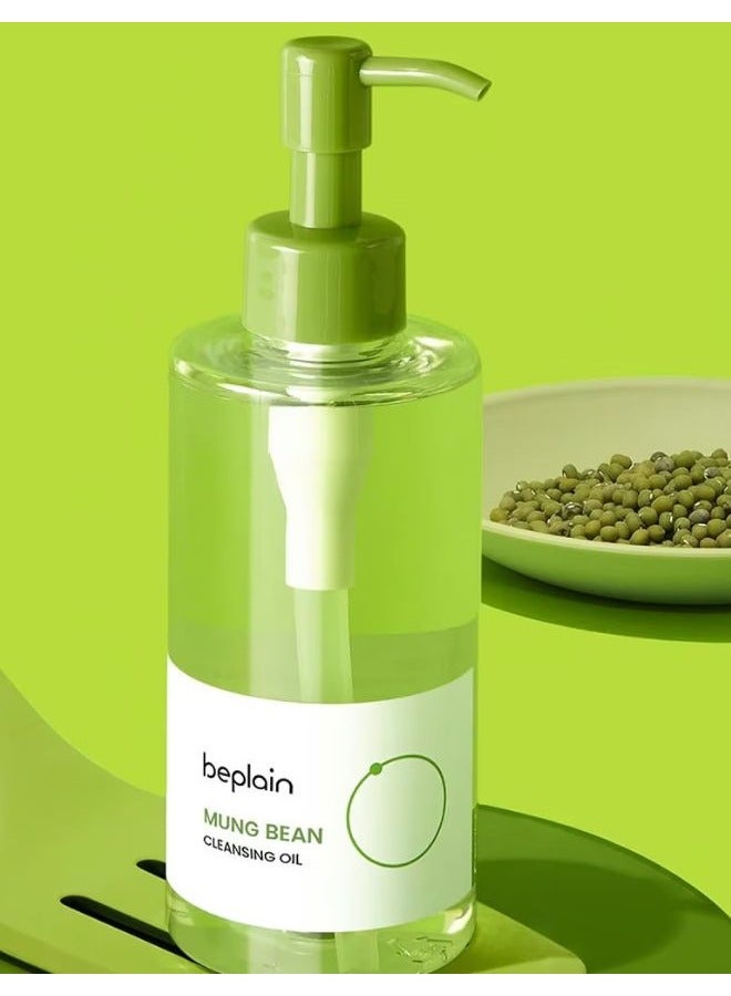 beplain Mung Bean Cleansing Oil 200ml, EVE VEGAN Certified, Natural deep cleansing oil for Sensitive & Dry skin, Korean Cleansing Oil - Image 2