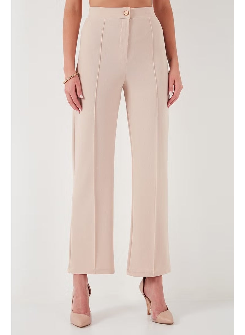 Lela Standard Fit Grass High Waist Straight Leg Trousers Women's Trousers 5865972 - Image 2