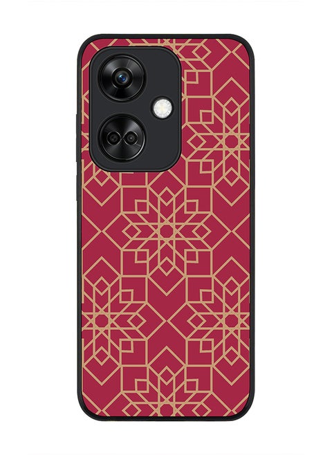 Rugged Black Edge case for OnePlus Nord CE3 Custom Slim fit Flexible Anti Drop Thin Phone Case Cover - Ottoman Art