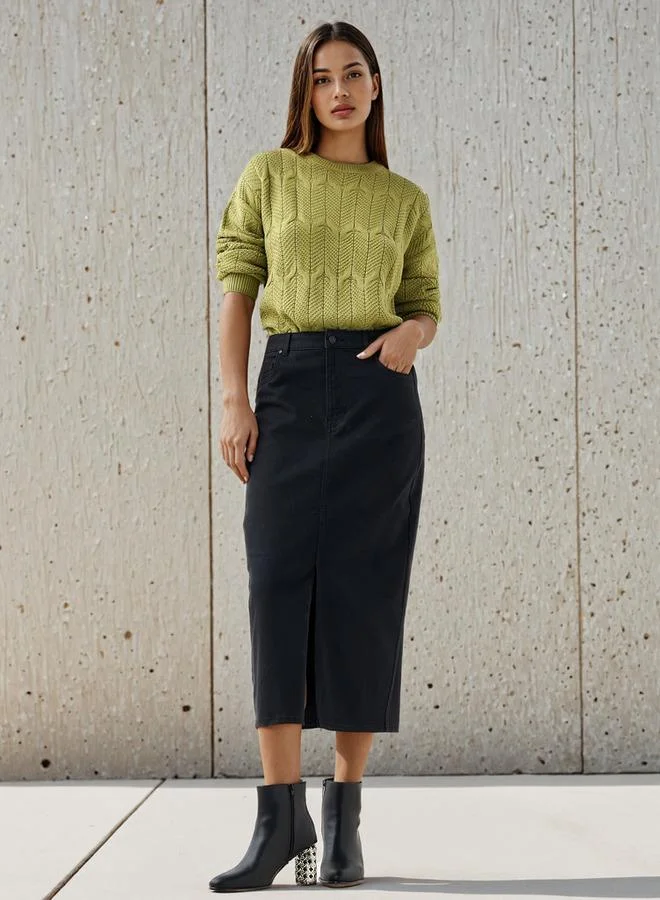 Splash FAV Textured Sweater