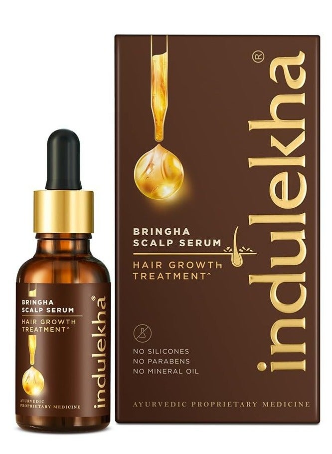 إندوليكا سيروم برينغا لعلاج فروة الرأس لنمو الشعر، 30 مل | سيروم أيورفيدا لنمو الشعر - Image 1