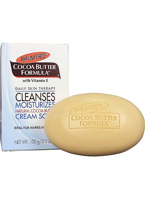 PALMER'S Palmer's Cocoa Butter Formula with Vitamin E, Daily Skin Therapy Cream Soap, 3.5 oz 