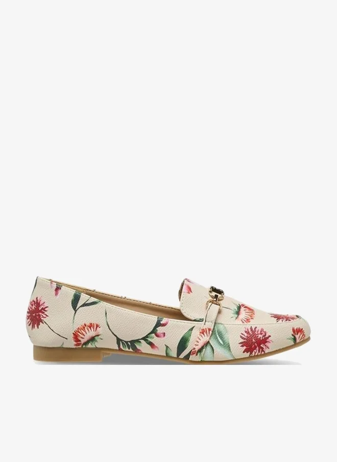 Flora Bella Women Floral Print Loafers