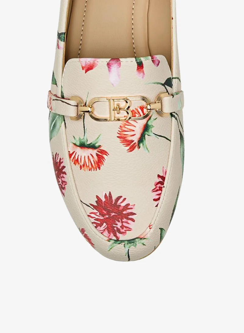 Flora Bella By Shoexpress PINK Flora Bella Women Floral Print Loafers for Women | Best Price UAE