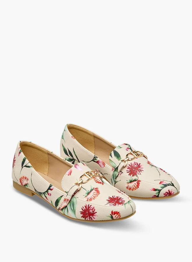 Flora Bella Women Floral Print Loafers
