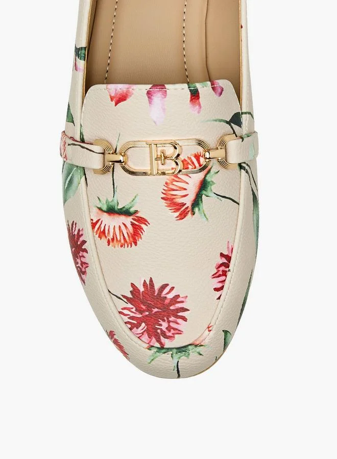 Flora Bella By Shoexpress PINK Flora Bella Women Floral Print Loafers for Women | Best Price UAE