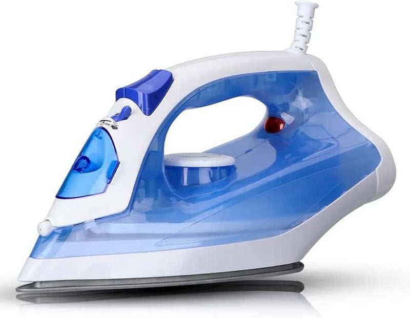 RAF Steam Iron R.1246B, 2200 Watt, 220v, 50Hz, Blue