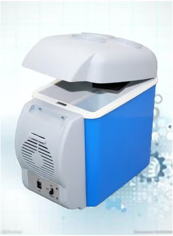 TIGER 12V Compact Cooler Warmer Mini Fridge – Portable Electric Thermoelectric Refrigerator with Cooling & Heating Function | Ideal for Car, Travel, Camping, Bedroom & Office Use | Lightweight Mini Fridge for Food, Beverages, Skincare & Medicine Storage - Image 4