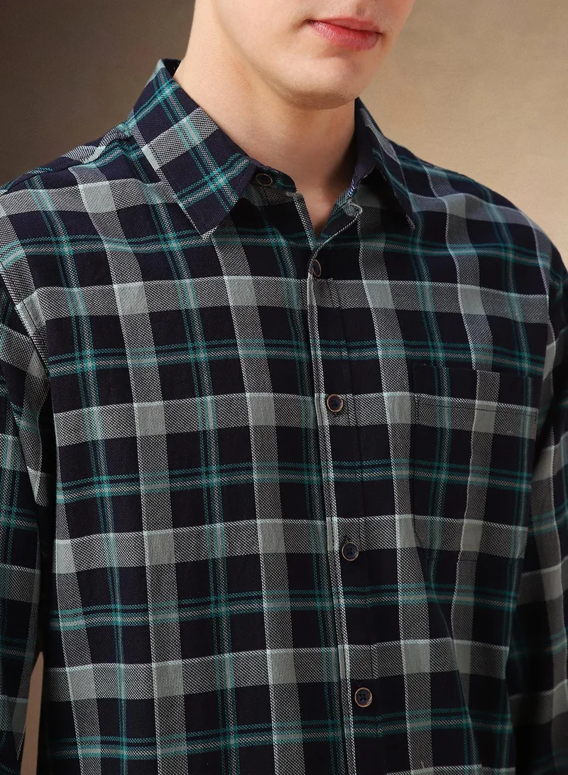 دينيس لينغو Navy Shirt For Men For Men