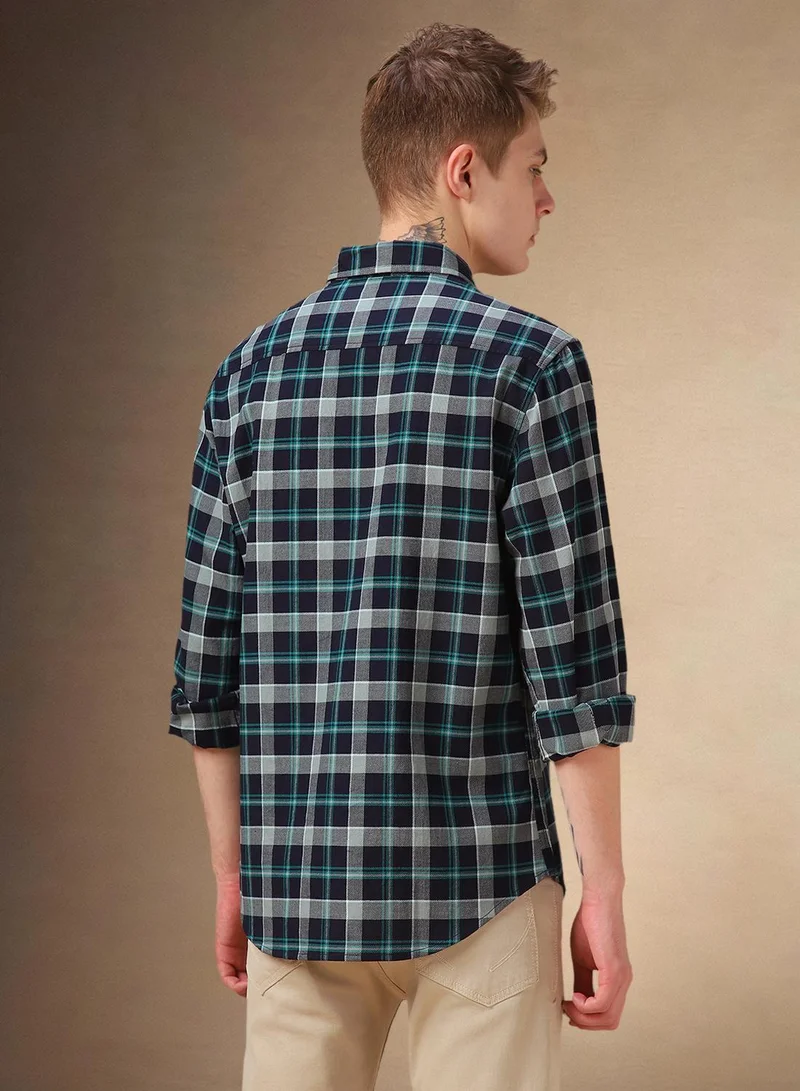 دينيس لينغو Navy Shirt For Men For Men