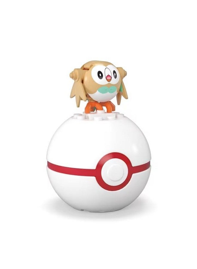 Mega Brands مجموعة ألعاب بناء بوكيمون روولت ميغا، شخصية قابلة للتشكيل (24 قطعة) للأطفال - Image 4