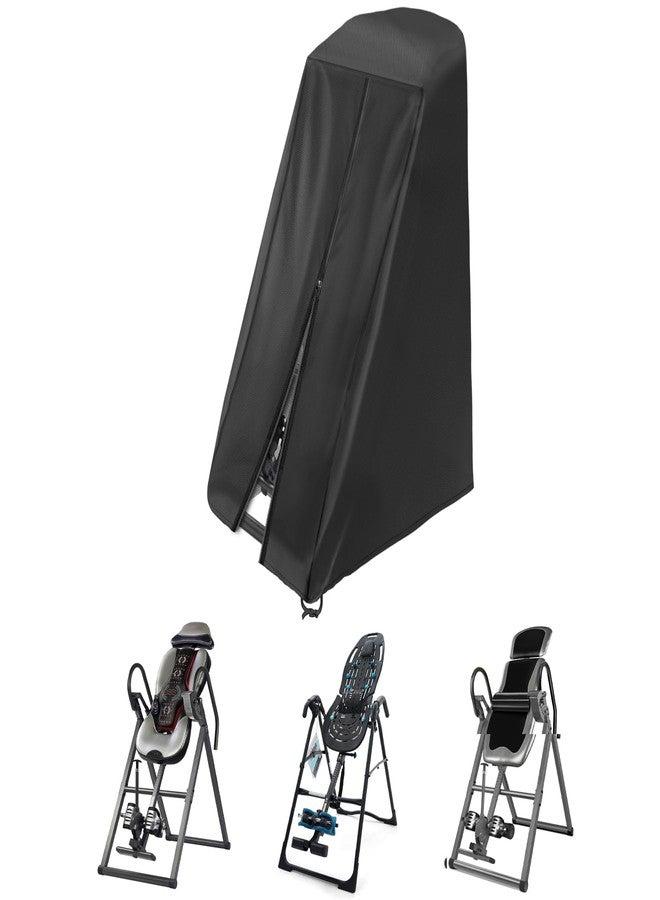 Iceberg Elf Inversion Table Cover - Dustproof And Waterproof Inversion Equipment Protection Covers (47" L X 28.3" W X 63" H, Black) - Keep Your Inversion Table Safe From Dirt And Scratches - Image 1