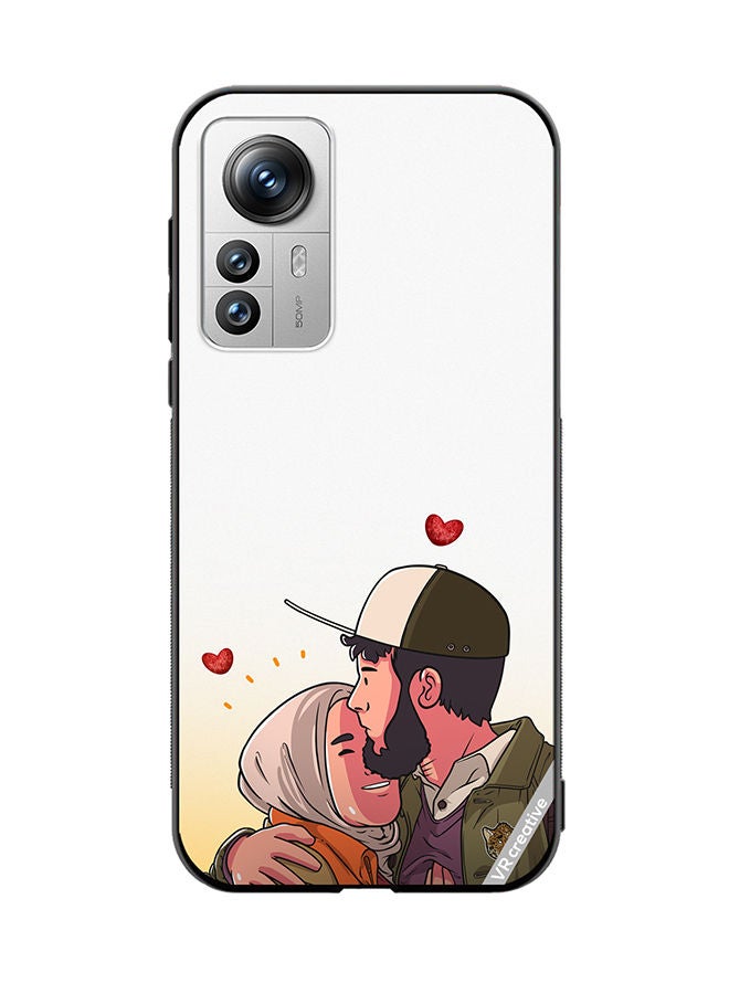 VR CREATIVE Protective Case Cover For Xiaomi 12X Love Design Multicolour - Image 1