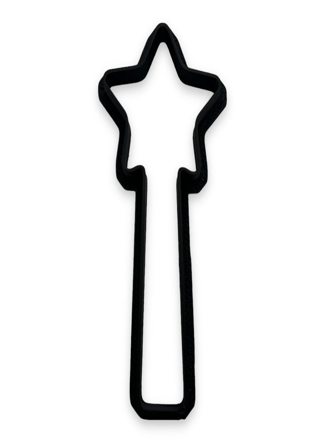 Bundle of Fun Magic Wand Cookie Cutter with Easy Push Design - Image 1