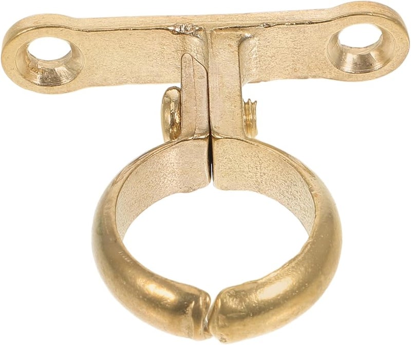 مشبك أنبوب نحاسي، قوس تثبيت للحائط والسقف لدعم أنابيب المياه والكابلات - Image 1