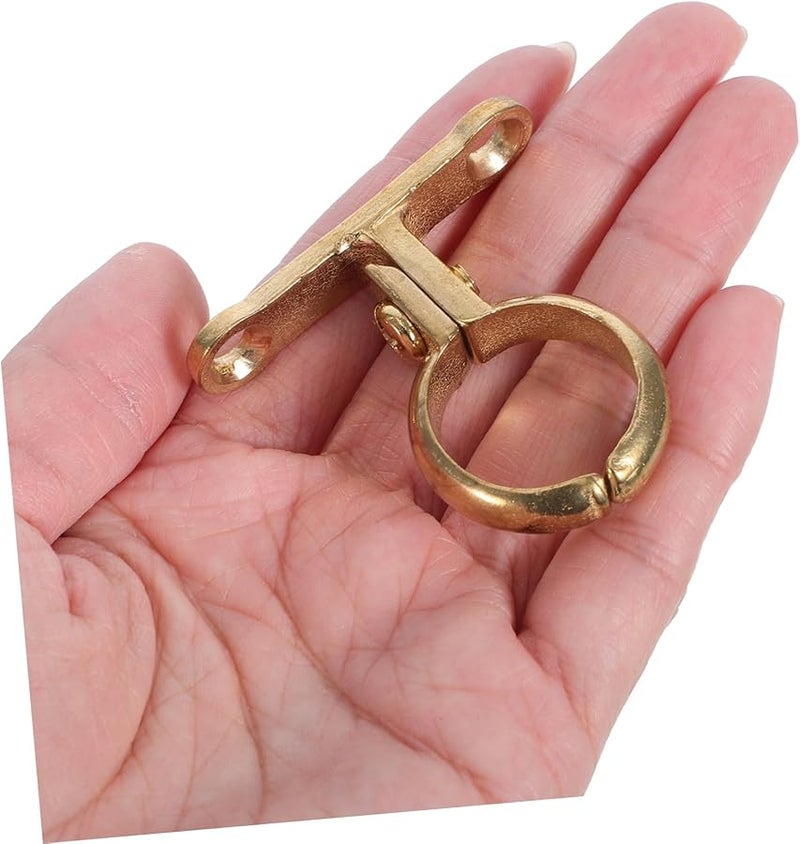 مشبك أنبوب نحاسي، قوس تثبيت للحائط والسقف لدعم أنابيب المياه والكابلات - Image 4