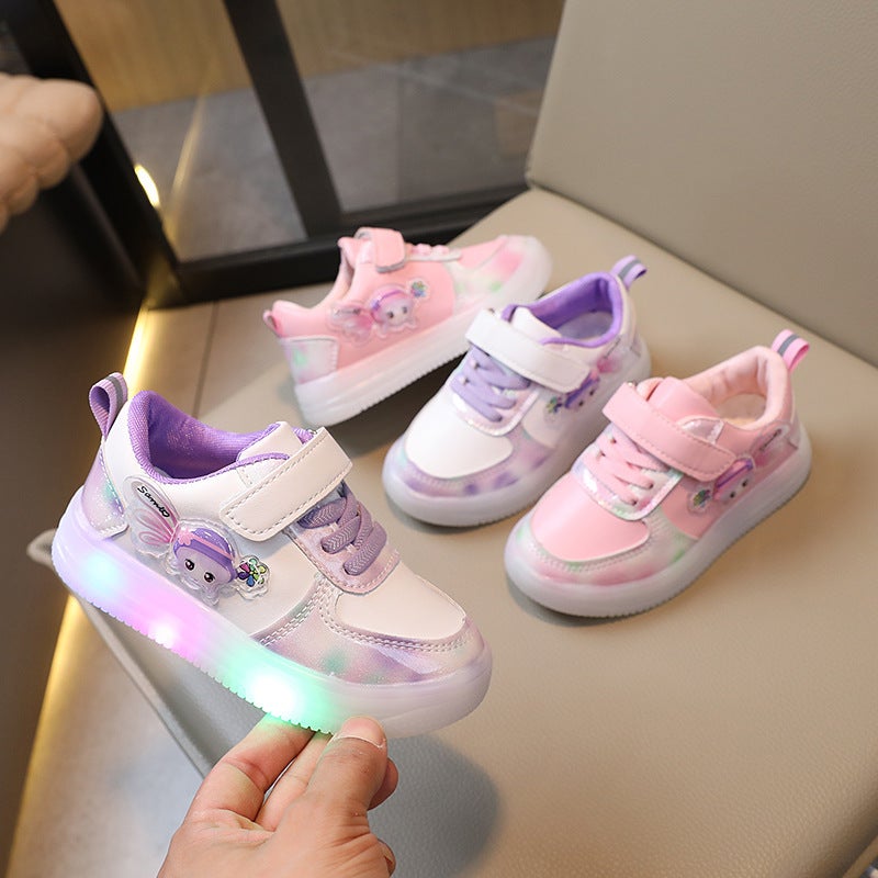 Mesh Sneakers Lightweight Flexible Sole Walking Shoes For Kids Indoor And Outdoor Activities - Image 2