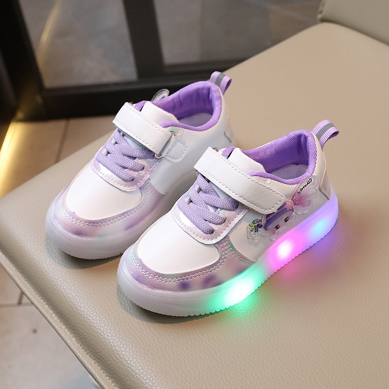 Mesh Sneakers Lightweight Flexible Sole Walking Shoes For Kids Indoor And Outdoor Activities - Image 1
