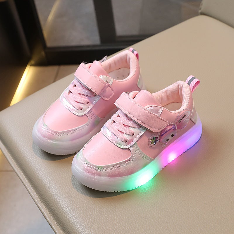 Mesh Sneakers Lightweight Flexible Sole Walking Shoes For Kids Indoor And Outdoor Activities - Image 3