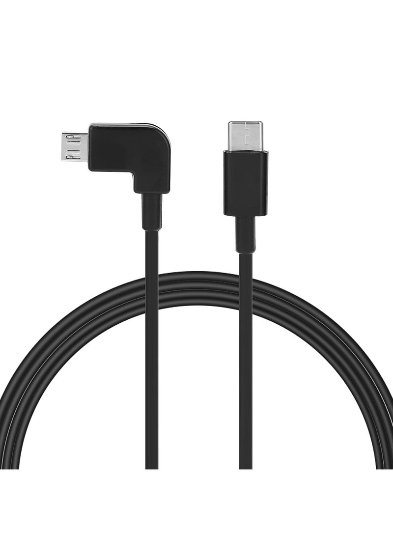 Drone Goggles Data Cable 90° Phone Port Anti Aging Type C to for Android Cable for Avata 2 Goggles 2 V2  - Image 1