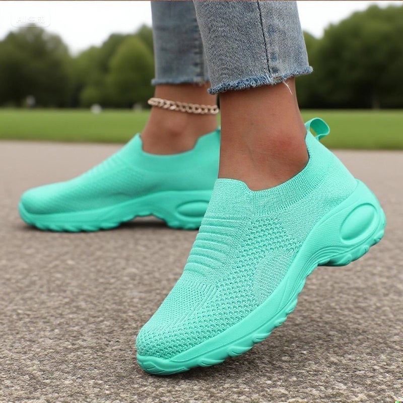 Women's Breathable Mesh Casual Sneakers - Image 2