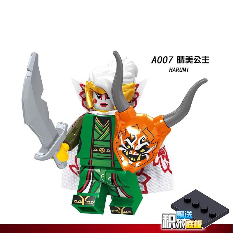 Jiangpai Ninja Series A007 Qingmei Princess Building Block Figure Toy